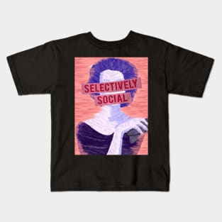 Selectively Social Kids T-Shirt